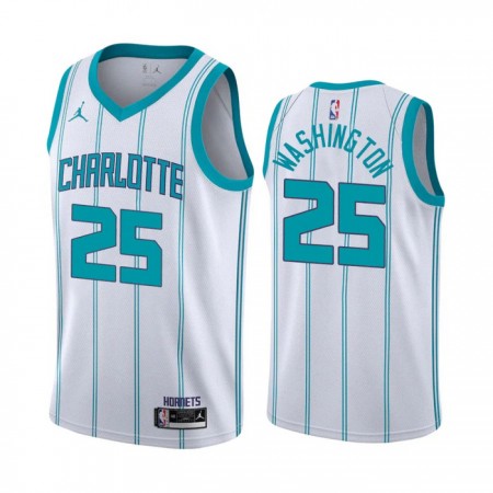 Dres Charlotte Hornets PJ Washington 25 Jordan 2022-23 Association Edition Bijela Swingman